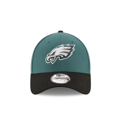 Green Philadelphia Eagles Hat - New Era NFL NFL The League 9FORTY Adjustable Caps USA6391742